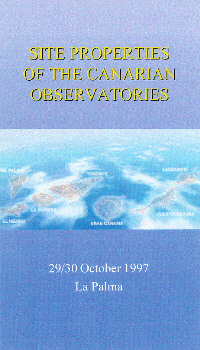 Site Properties of the Canarian Observatories conference