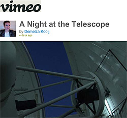 A Night at the INT Telescope