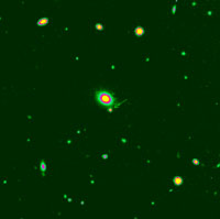 INT image of a high z supernova