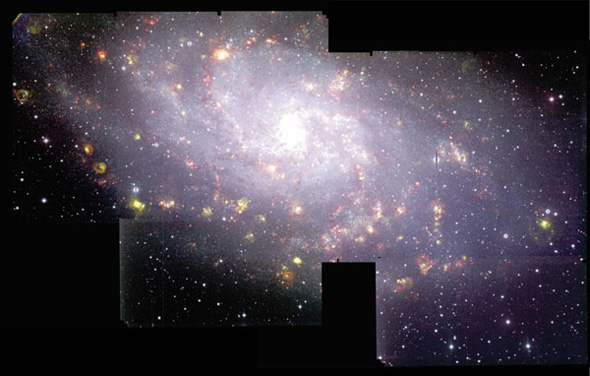 M33 galaxy.