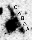 Image of the arc in B-band