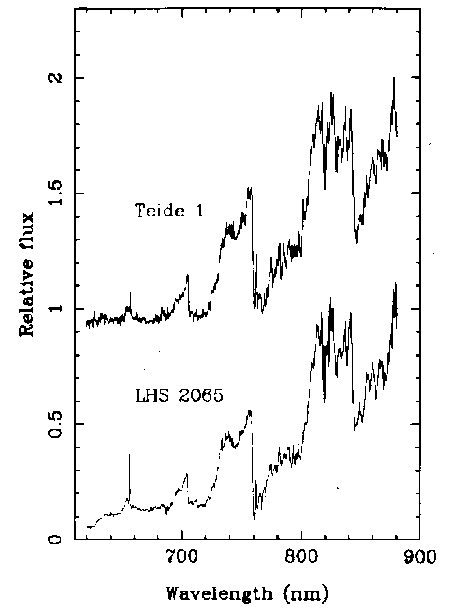 ISIS Spectrum of Teide 1