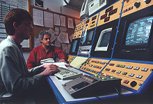 Control room of the Isaac Newton Telescope