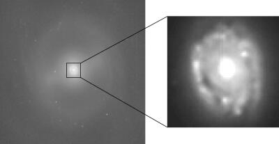 Figure 6. M95 as observed by INGRID.