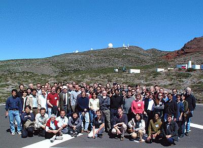 Photo of conference group at the Observatory