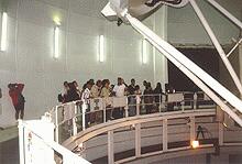 Visitors at the William Herschel Telescope