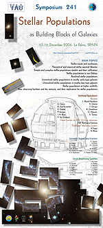 IAU Symposium 241. Stellar Populations as Building Blocks of Galaxies