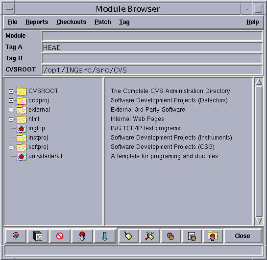 Module Browser