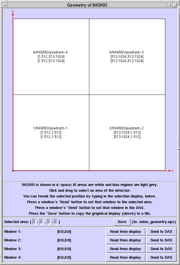 geometry tool for setting windows