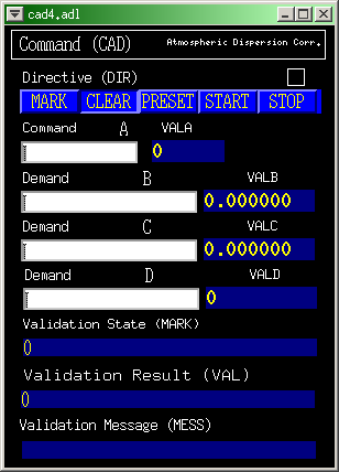 ADC CAD/CAR display