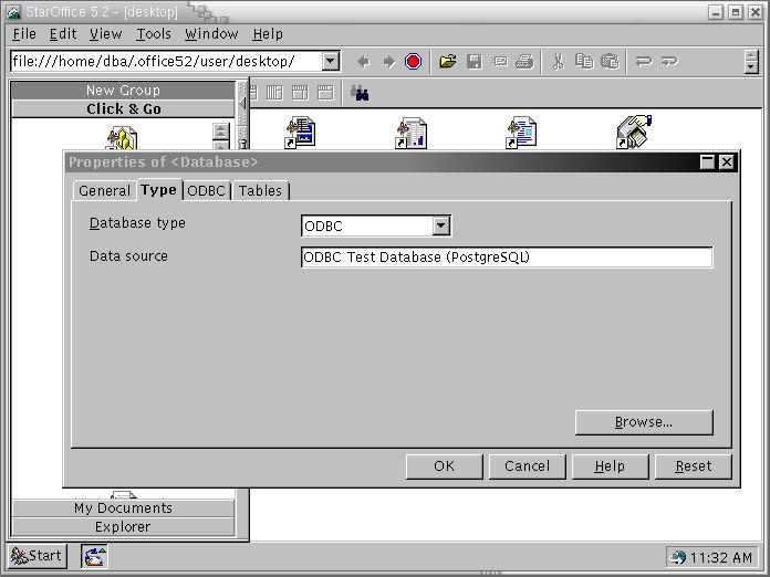 Database Selection completed