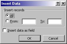 Microsoft Database Window