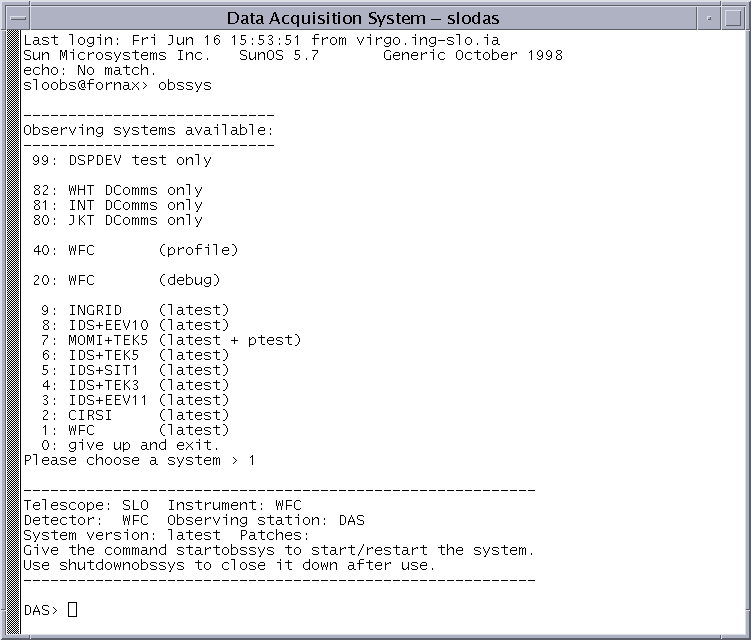 Data Acquisition System