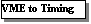 Text Box: VME to Timing